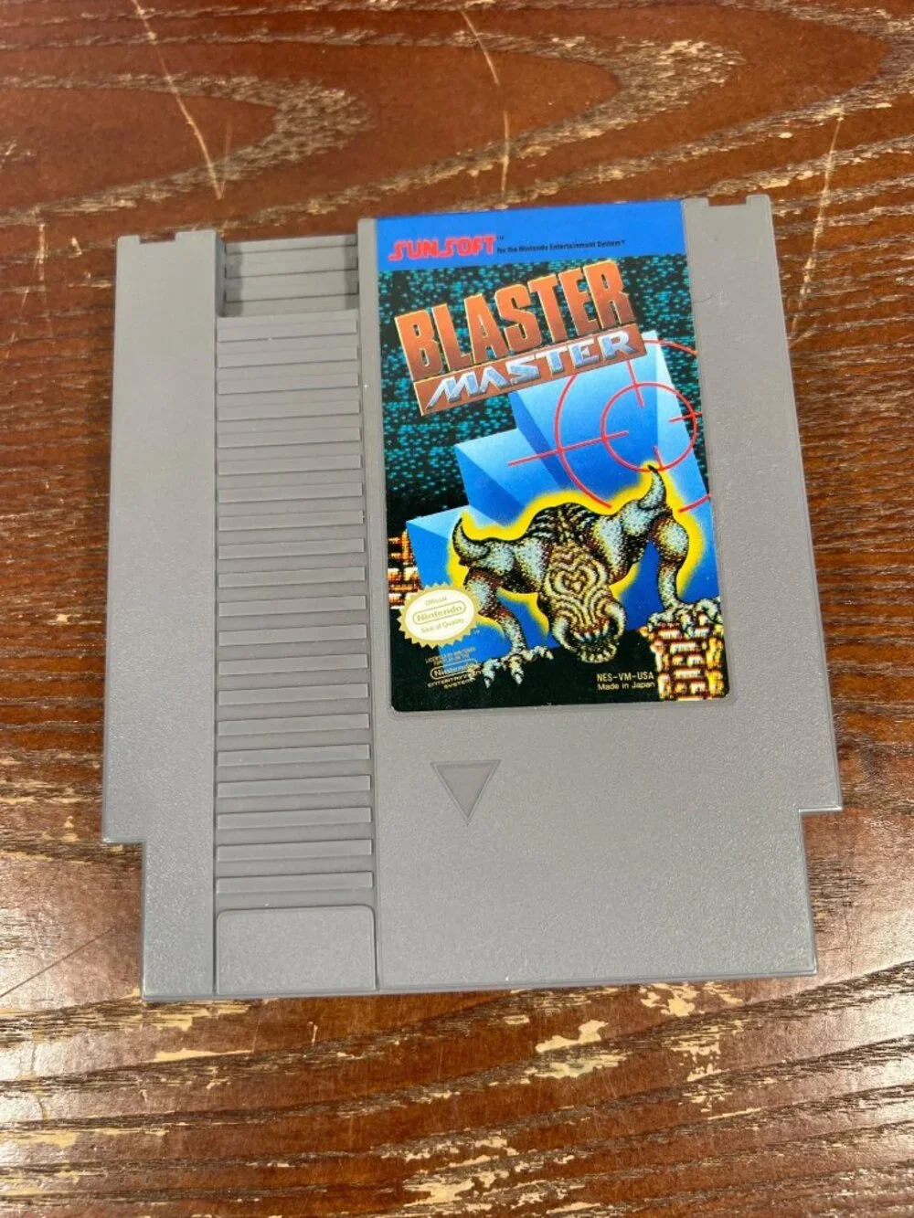Blaster Master NES Complete In Box W/ Manual & Cartridge By Sunsoft Tested